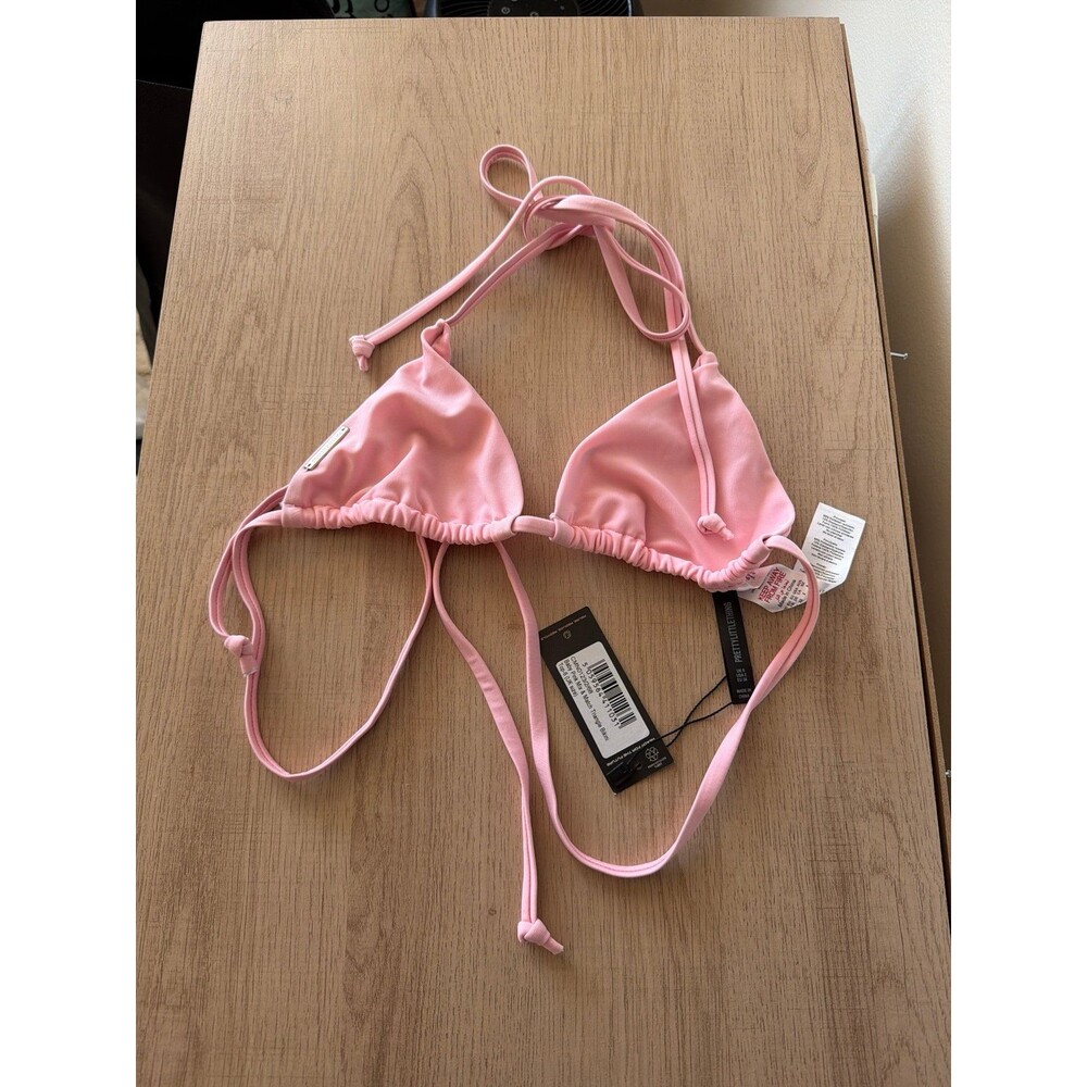 NEW PrettyLittleThing Bikini Top Triangle Bikini